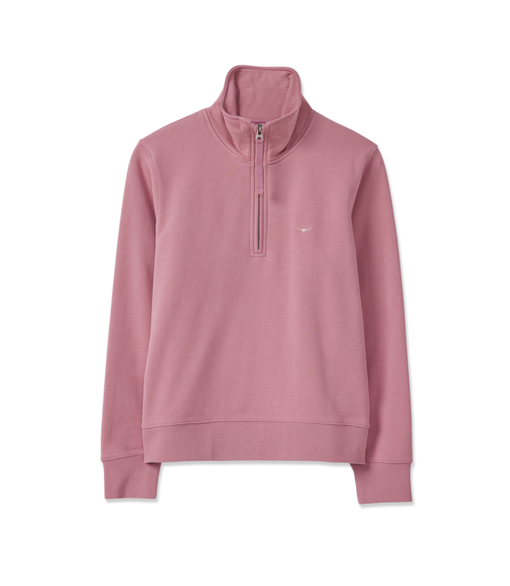 Pink quarter zip hotsell