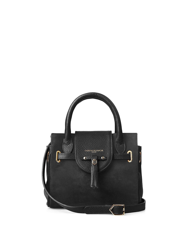 The Windsor Women s Mini Handbag Black GILES BELLA