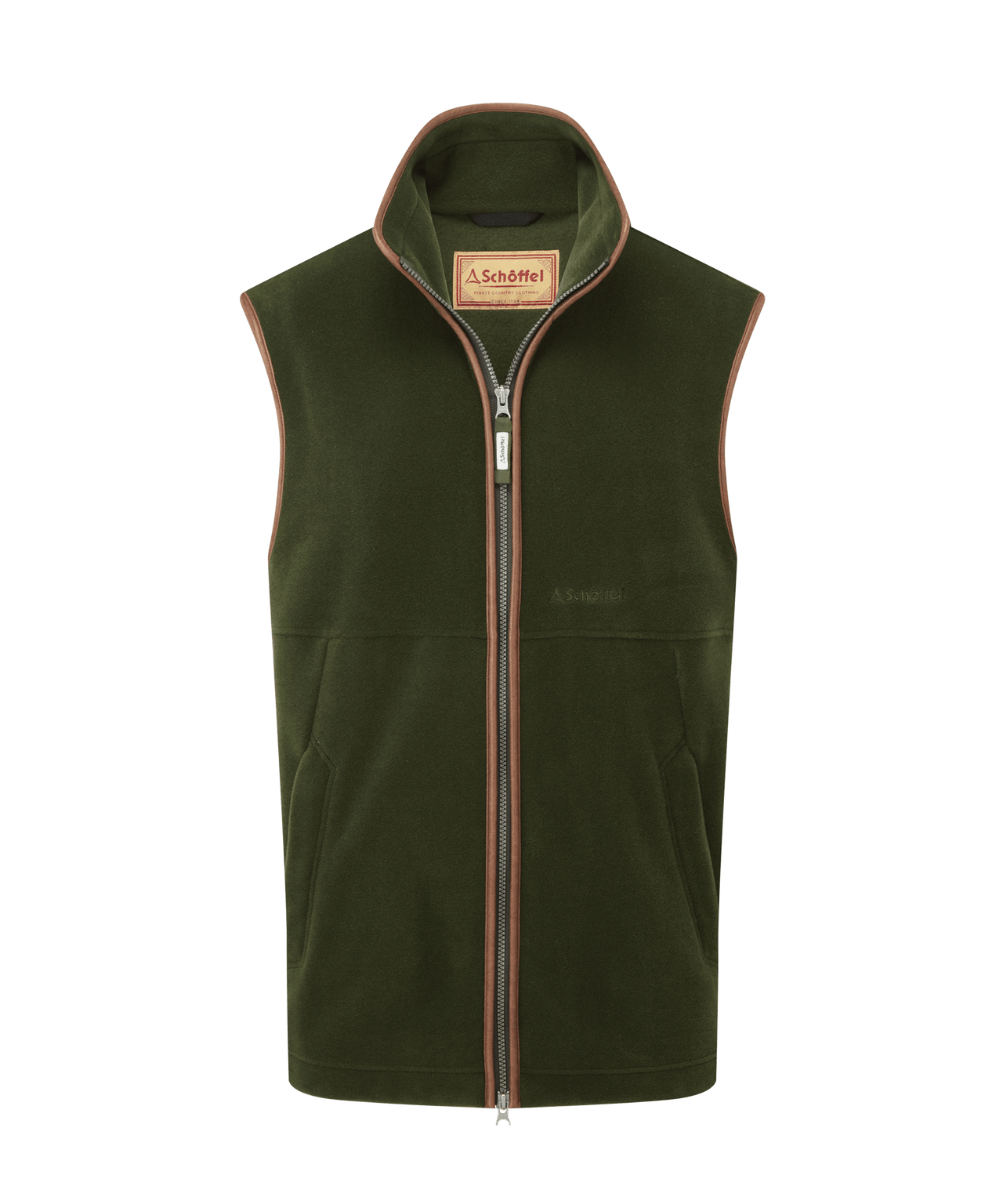 Oakham Fleece Gilet Forest