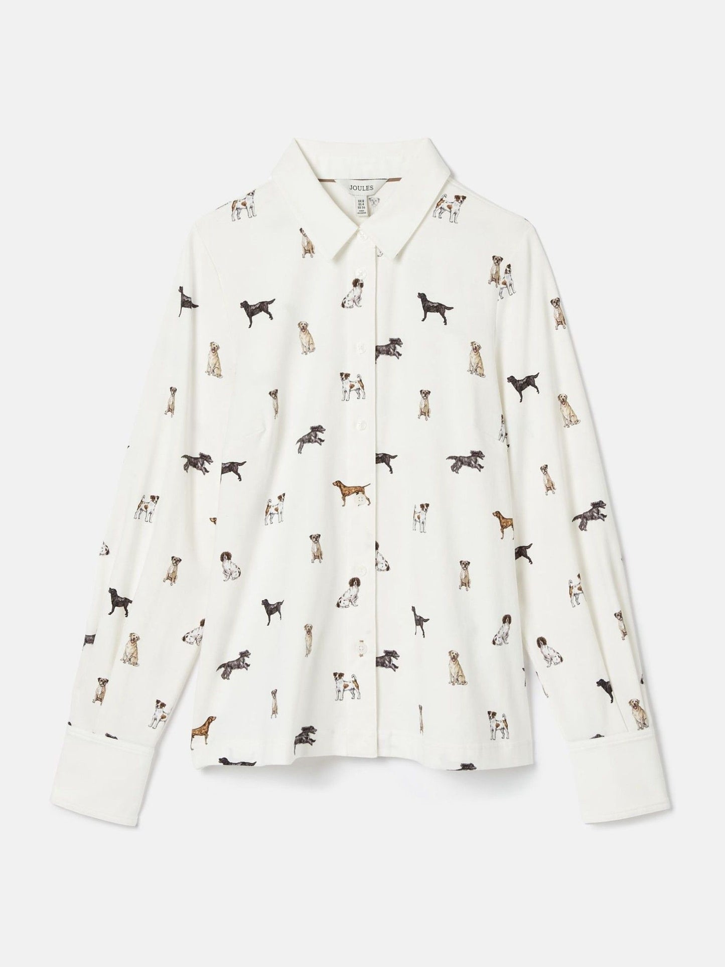 Eleanor Tomlinson Cream Dogs Jersey Shirt