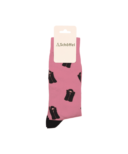 Women’s Single Cotton Sock Pink Lyndon