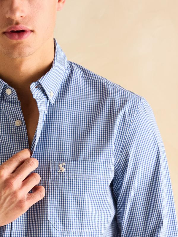 Abbott Shirt Blue Gingham