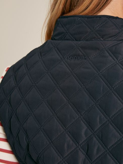 Minx
Navy Blue Showerproof Diamond Quilted Gilet