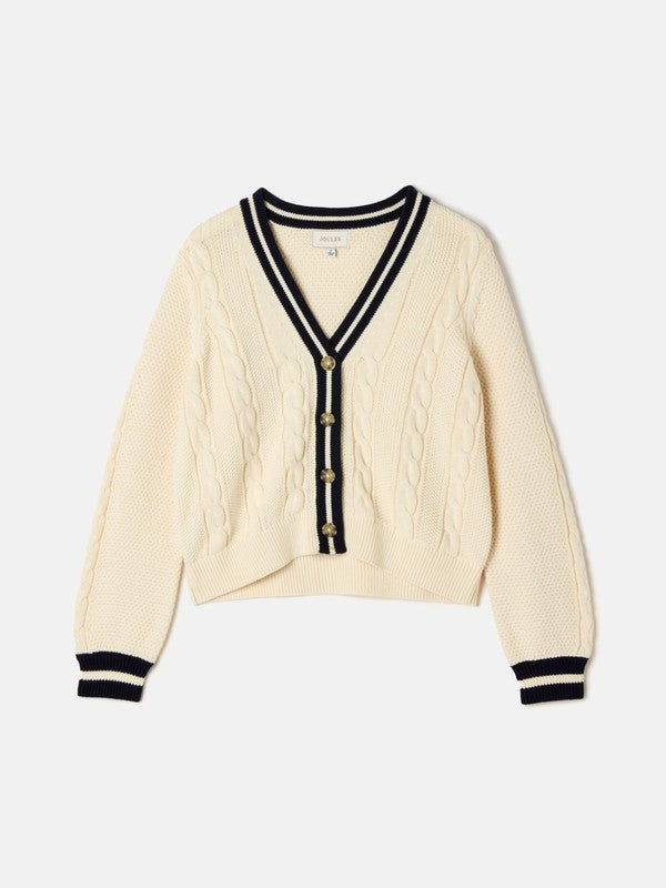 Centre Court Cream Cardigan