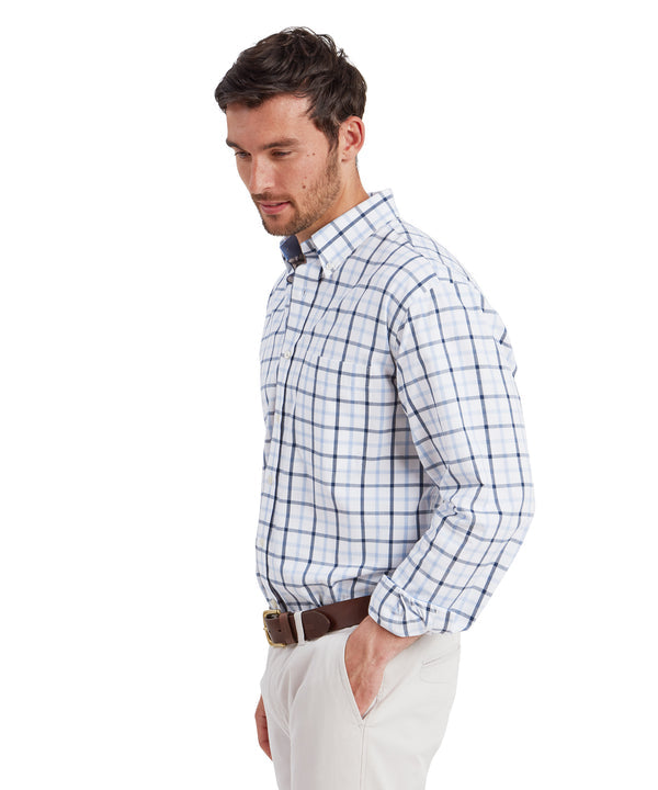 Brancater Classic Shirt Imperial Blue Check