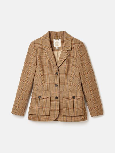 Foxley Check Tweed Suit Blazer