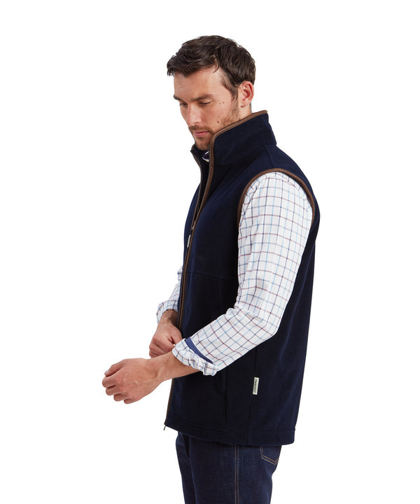 Oakham Fleece Gilet Navy