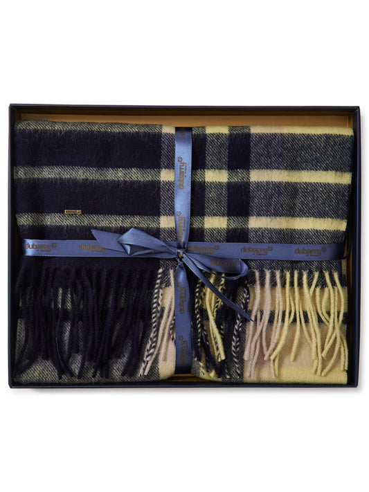 Kildavin Woll Scarf/Wrap Navy