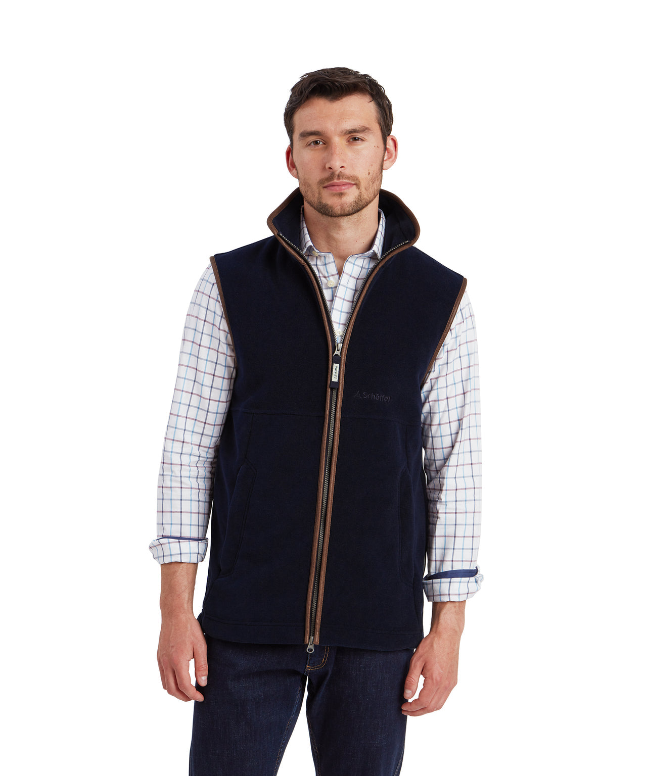 Oakham Fleece Gilet Navy