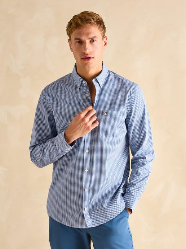 Abbott Shirt Blue Gingham