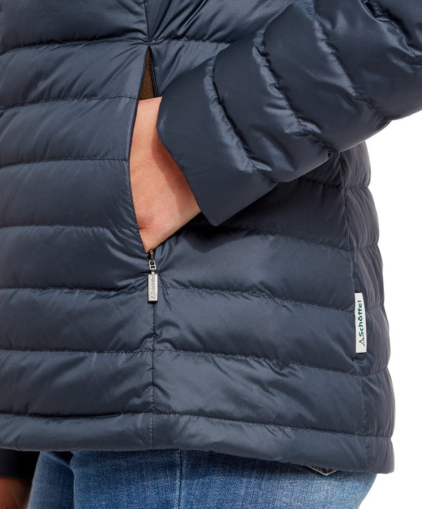 Hambleton Down Jacket Petrol Blue