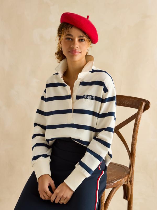 Lara Navy Stripe