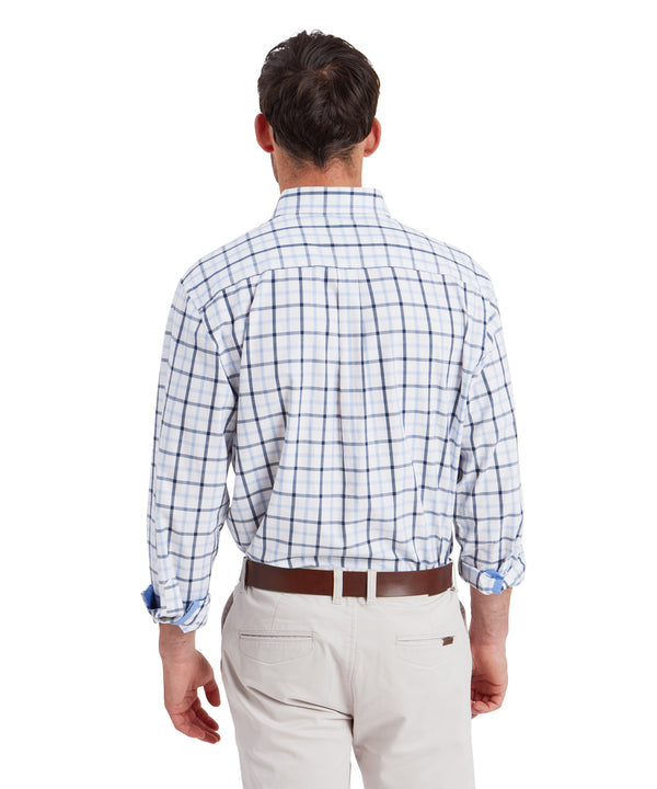 Brancater Classic Shirt Imperial Blue Check