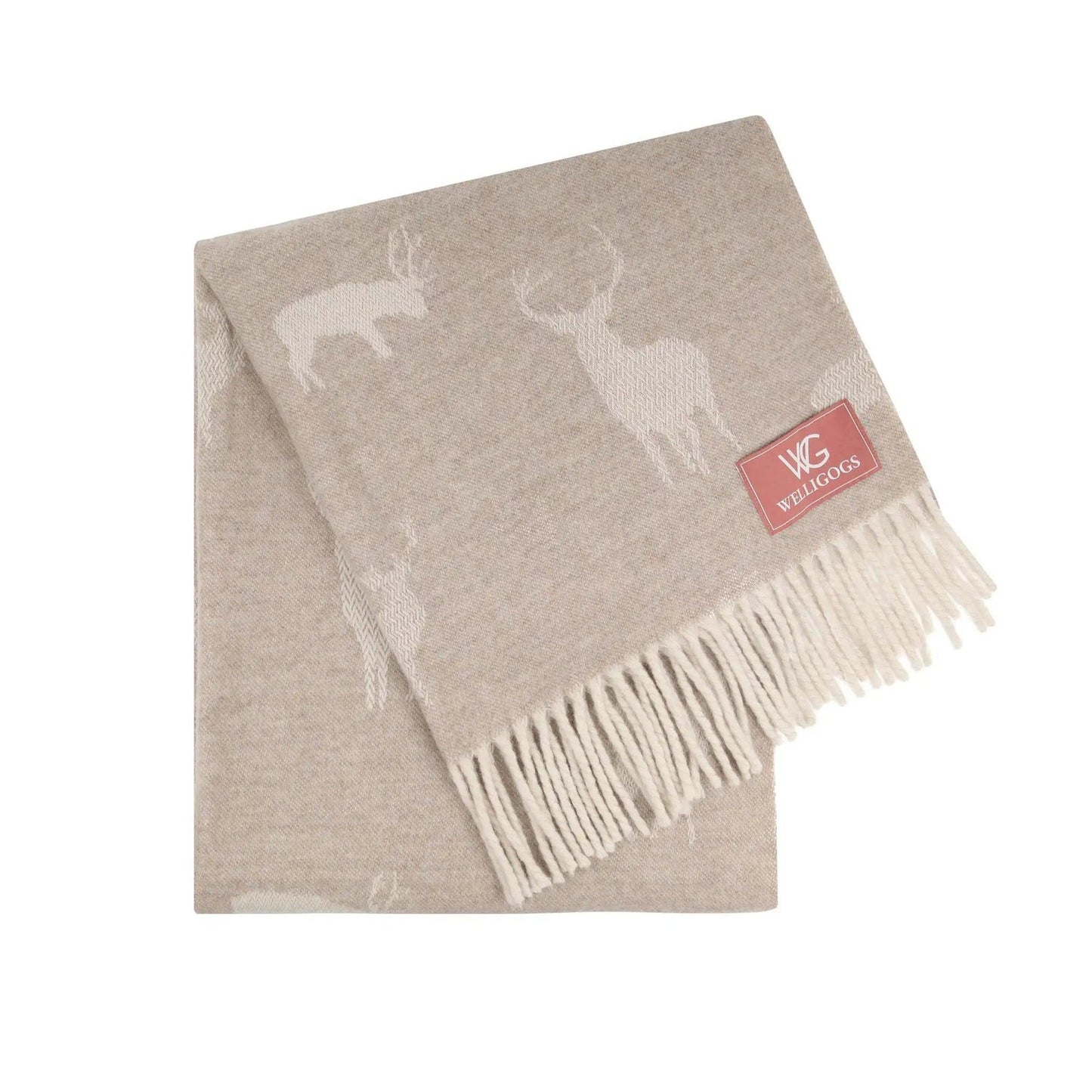 Alaskan Wool Stag Scarf