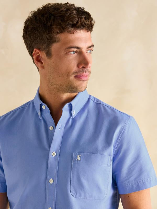 Oxford Short Sleeved Shirt Blue