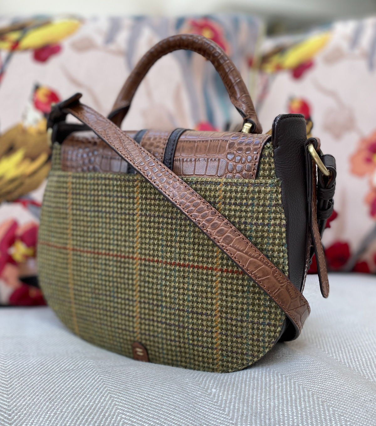 Belton Tweed Saddle Bag