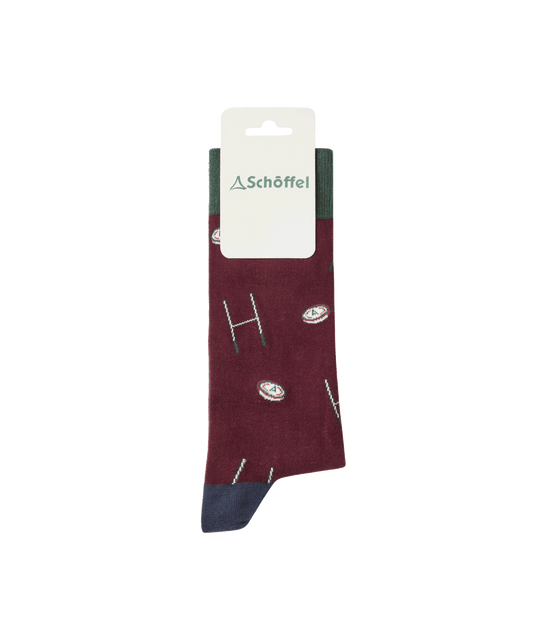 Men’s Single Cotton Sock Woodland Rugby