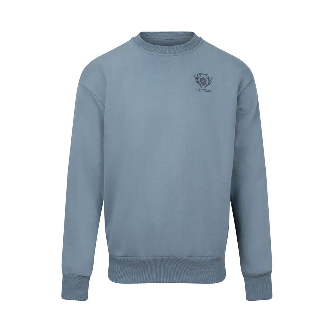 Stone Blue Crew Neck