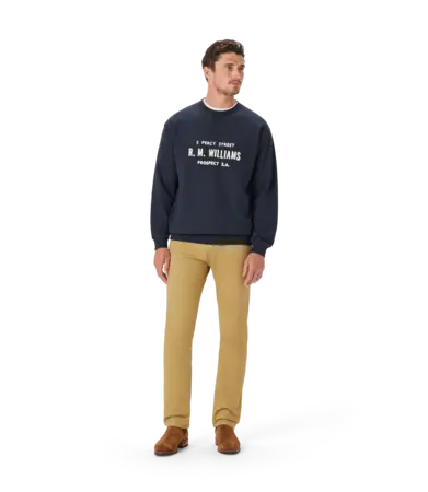 Bale Loopback Sweatshirt Navy