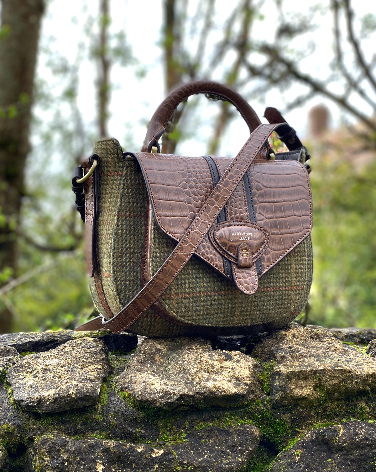 Belton Tweed Saddle Bag