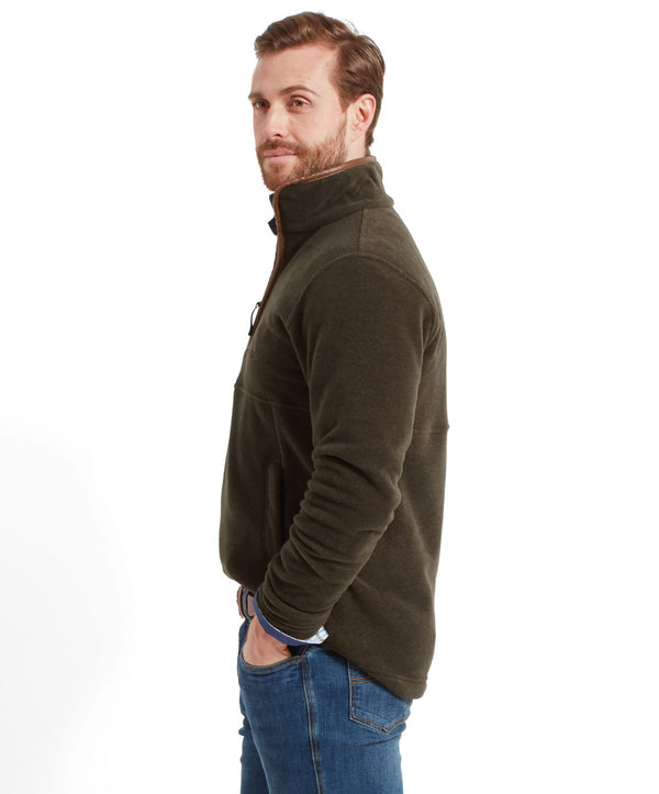 Berkeley Quarter Zip Dark Olive