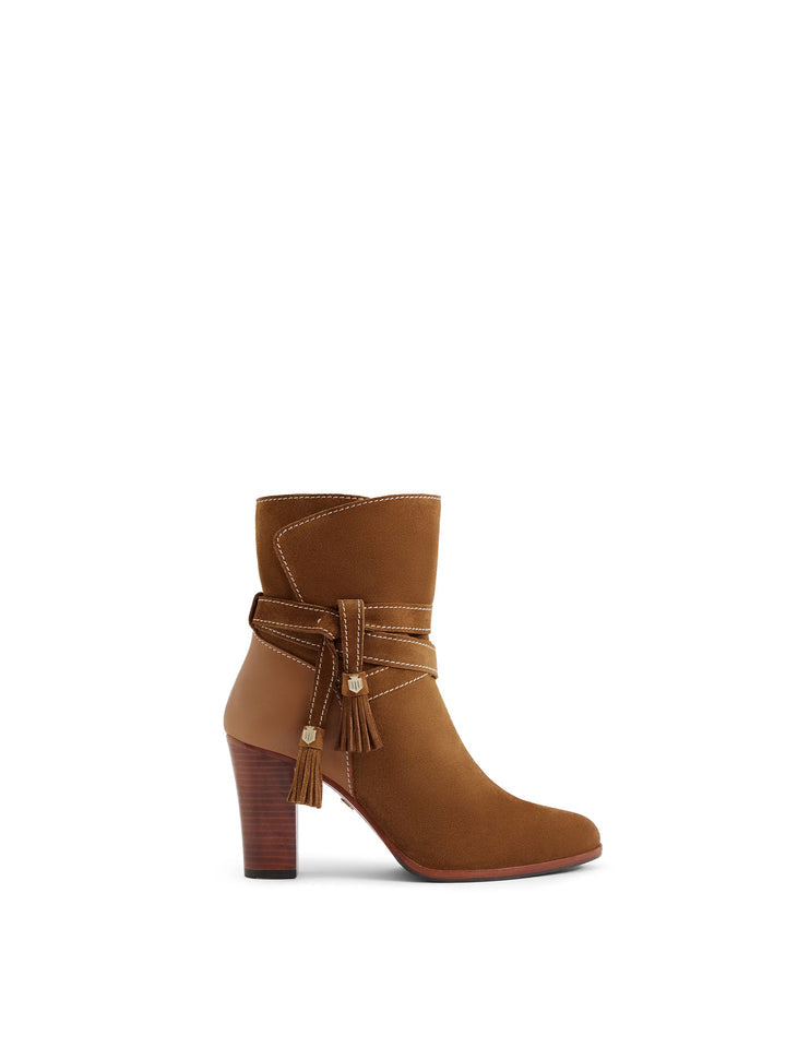 Dorset Ankle Boot Tan Suede