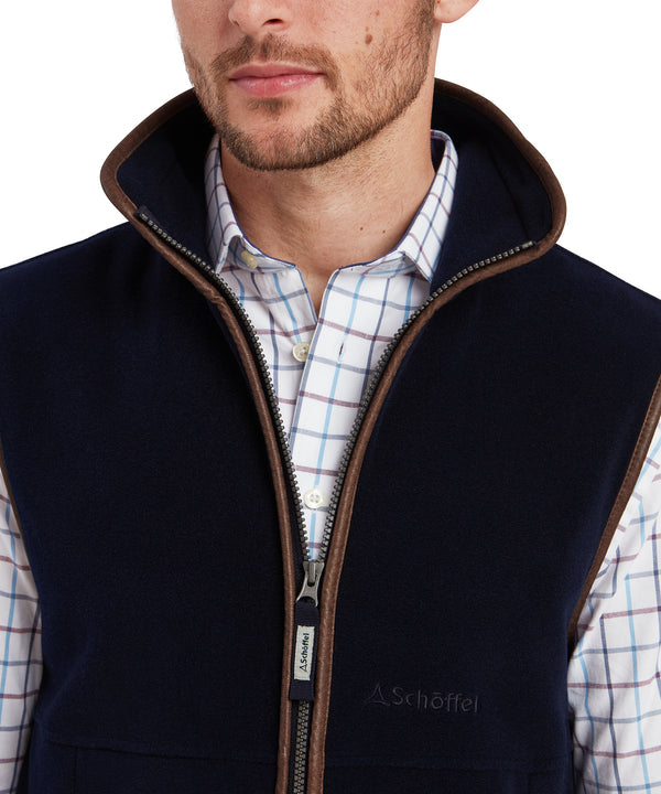 Oakham Fleece Gilet Navy