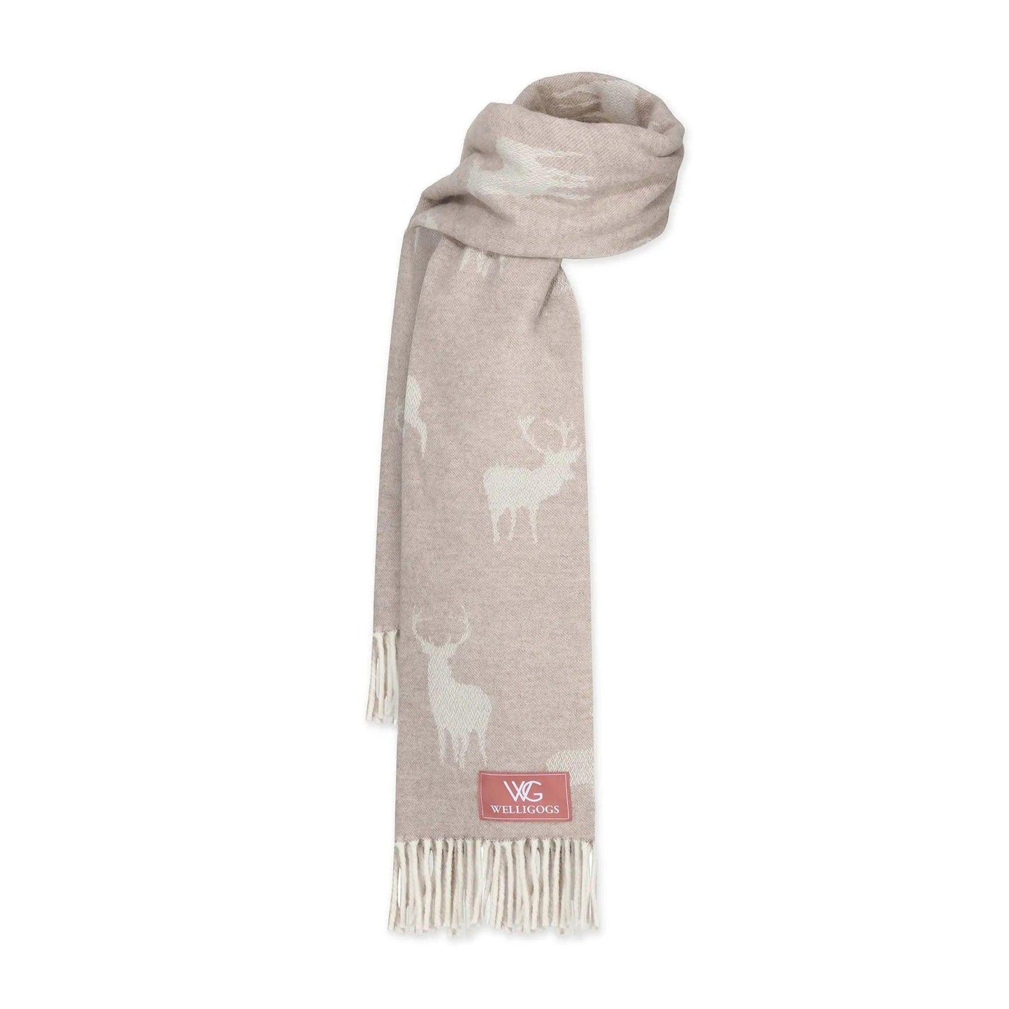 Alaskan Wool Stag Scarf