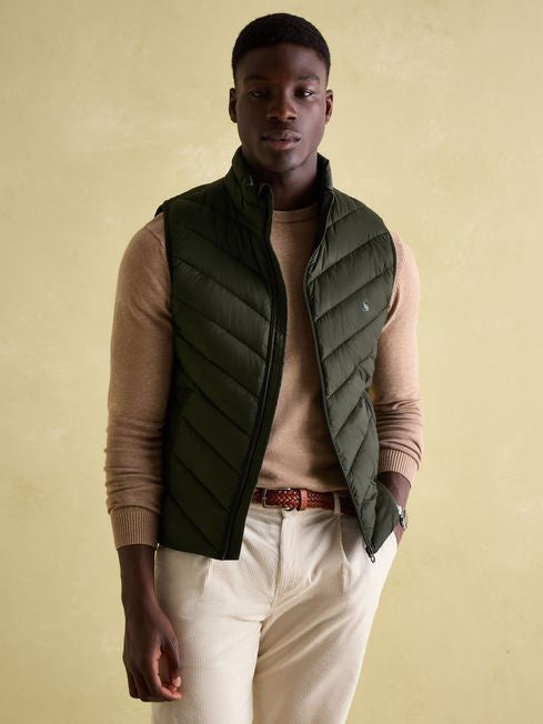 Garrett
Green Showerproof Padded Gilet