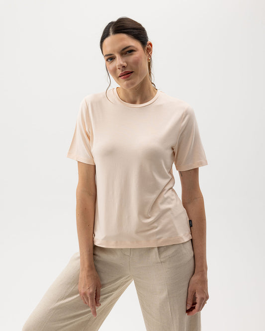 Jennie Tee Pale Peach