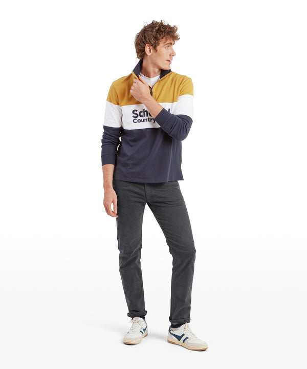 Exeter Heritage Quarter Zip Mustard