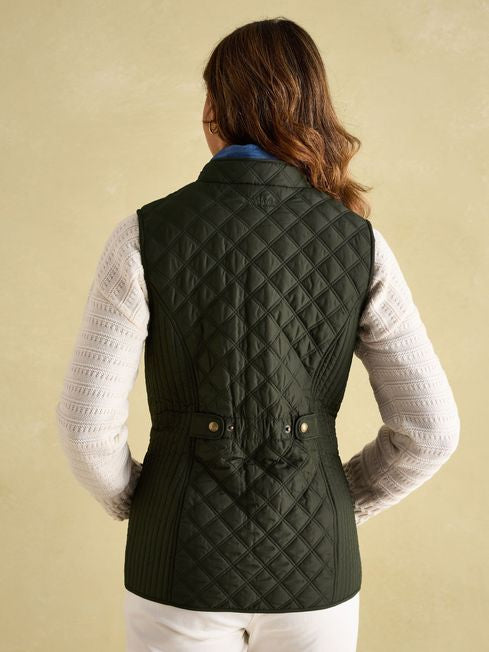 Minx
Khaki Showerproof Diamond Quilted Gilet