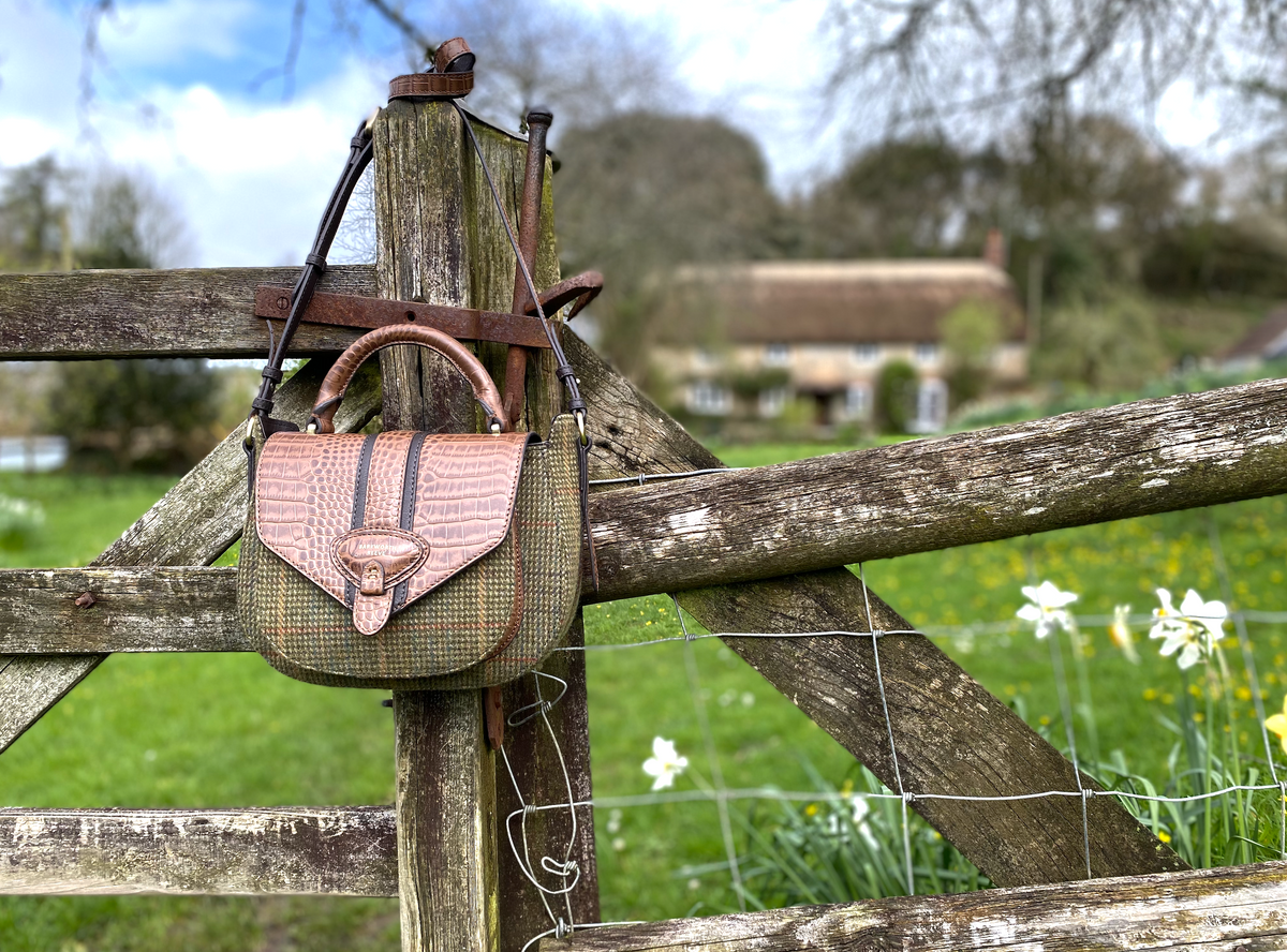 Belton Tweed Saddle Bag