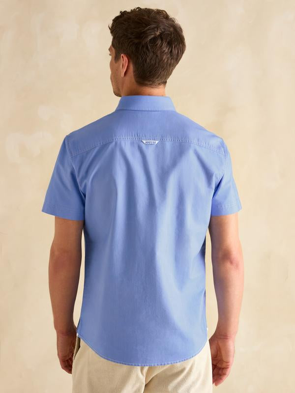 Oxford Short Sleeved Shirt Blue