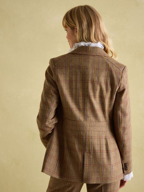 Foxley Check Tweed Suit Blazer