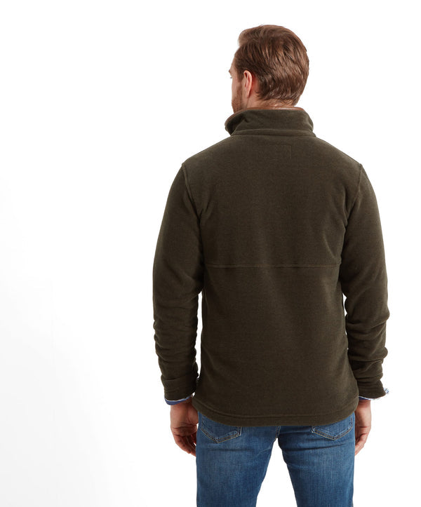 Berkeley Quarter Zip Dark Olive