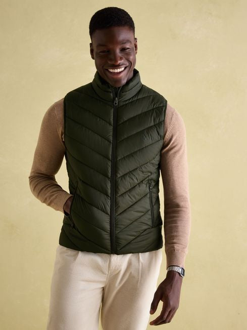 Garrett
Green Showerproof Padded Gilet