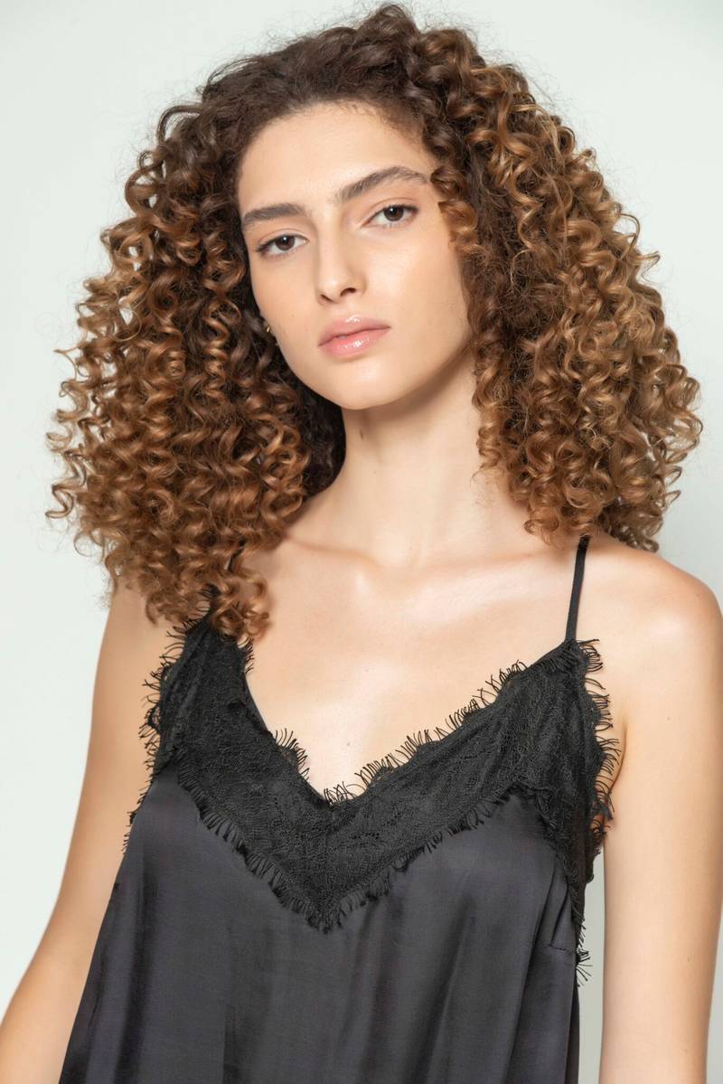 Tilly Lace Camisole Black