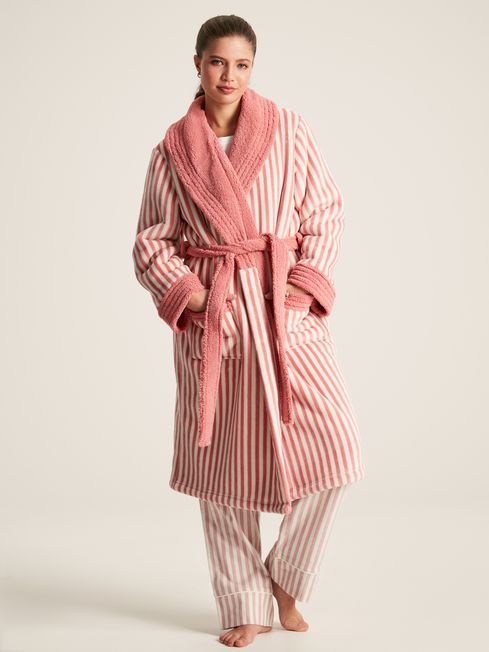 Matilda Rosestripe Dressing Gown