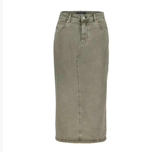 Sibelle Skirt Dark Khaki