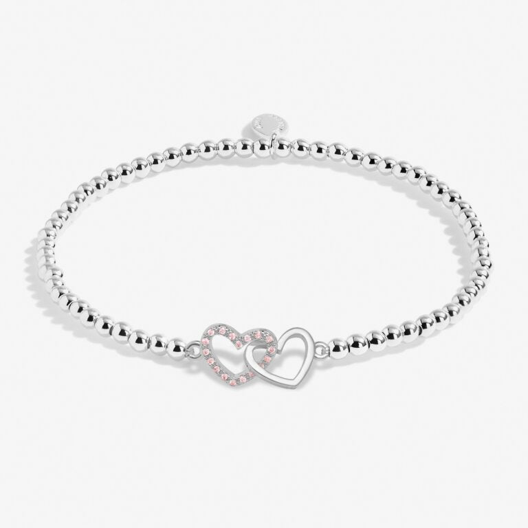 A Little 'Beautiful Bestie' Bracelet In Silver Plating