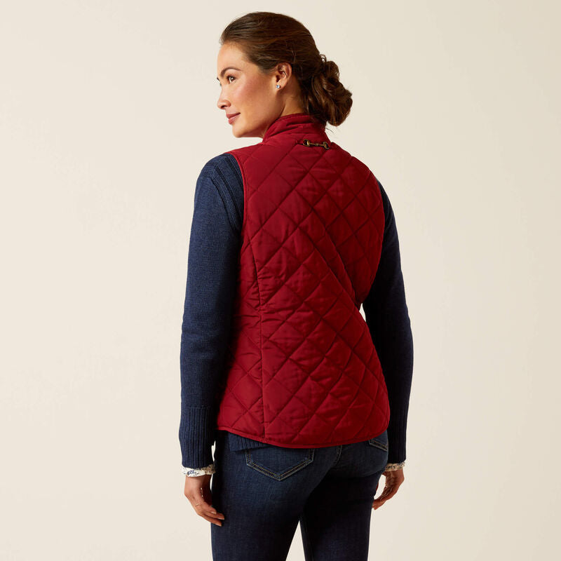 Woodside Quilted Gilet Rubaiyet