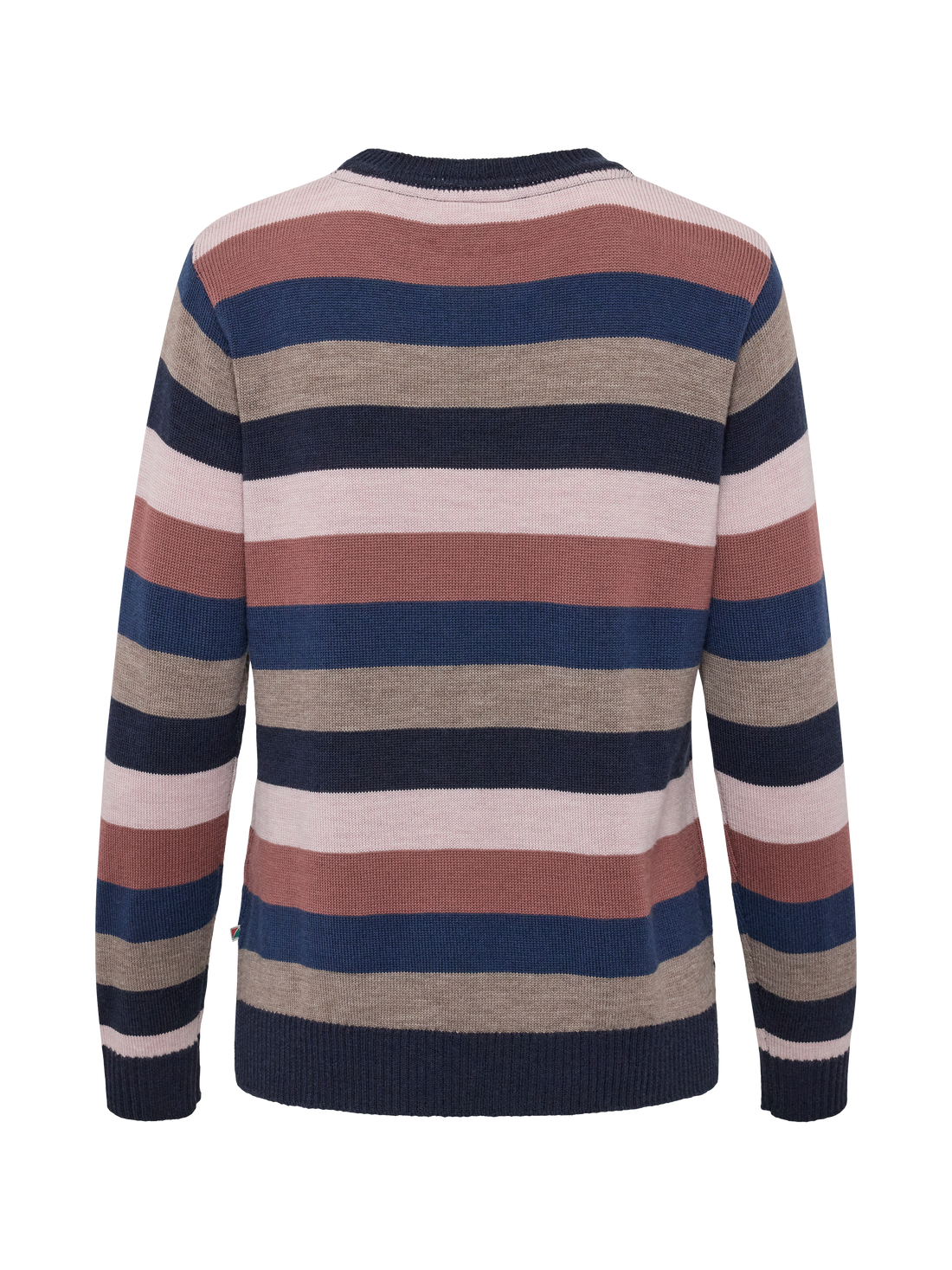 Joe Knit Jumper Pale Pink Stripe