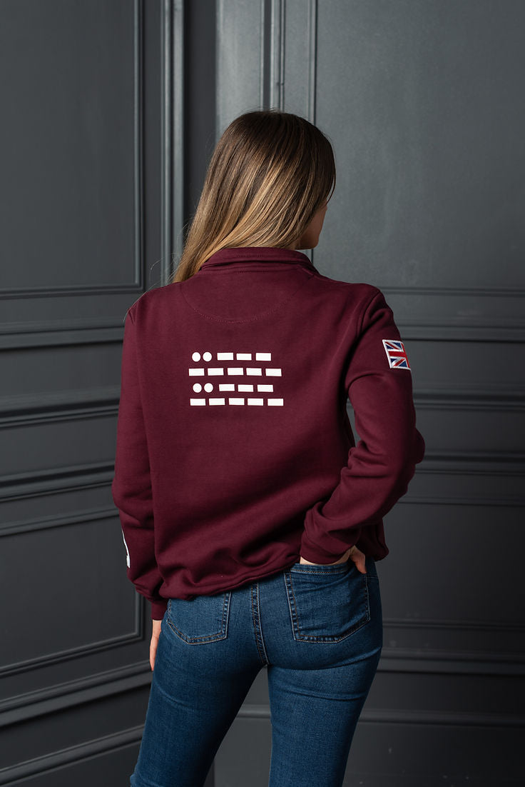 Tidal Quarter Zip Ruby Port