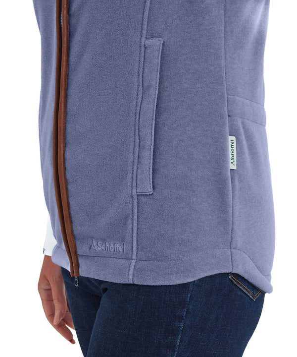 Lyndon Fleece Gilet Stone Blue