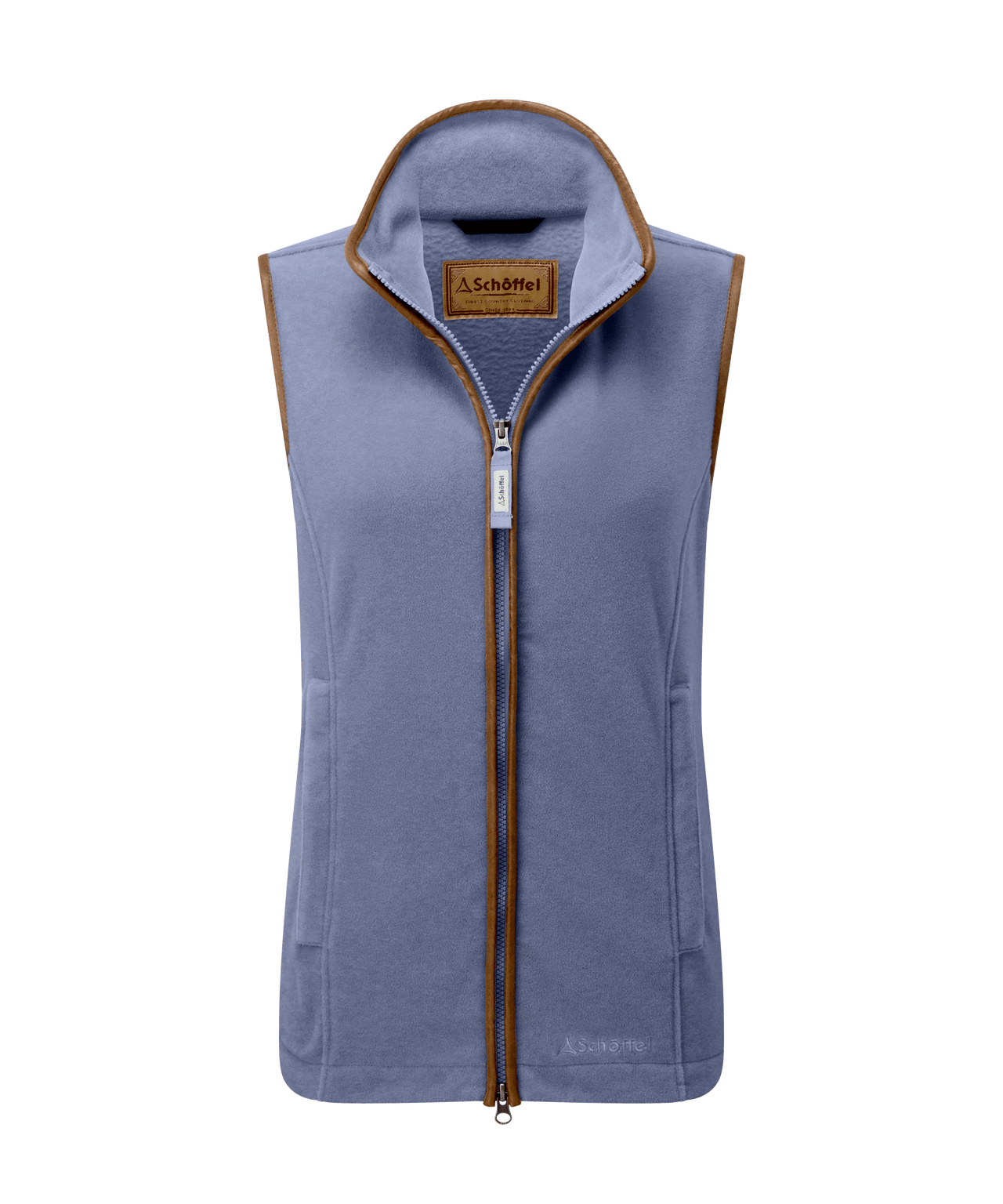 Lyndon Fleece Gilet Stone Blue