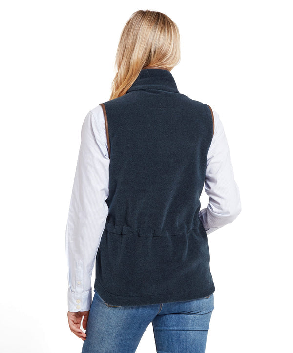 Lyndon Fleece Gilet Petrol Blue