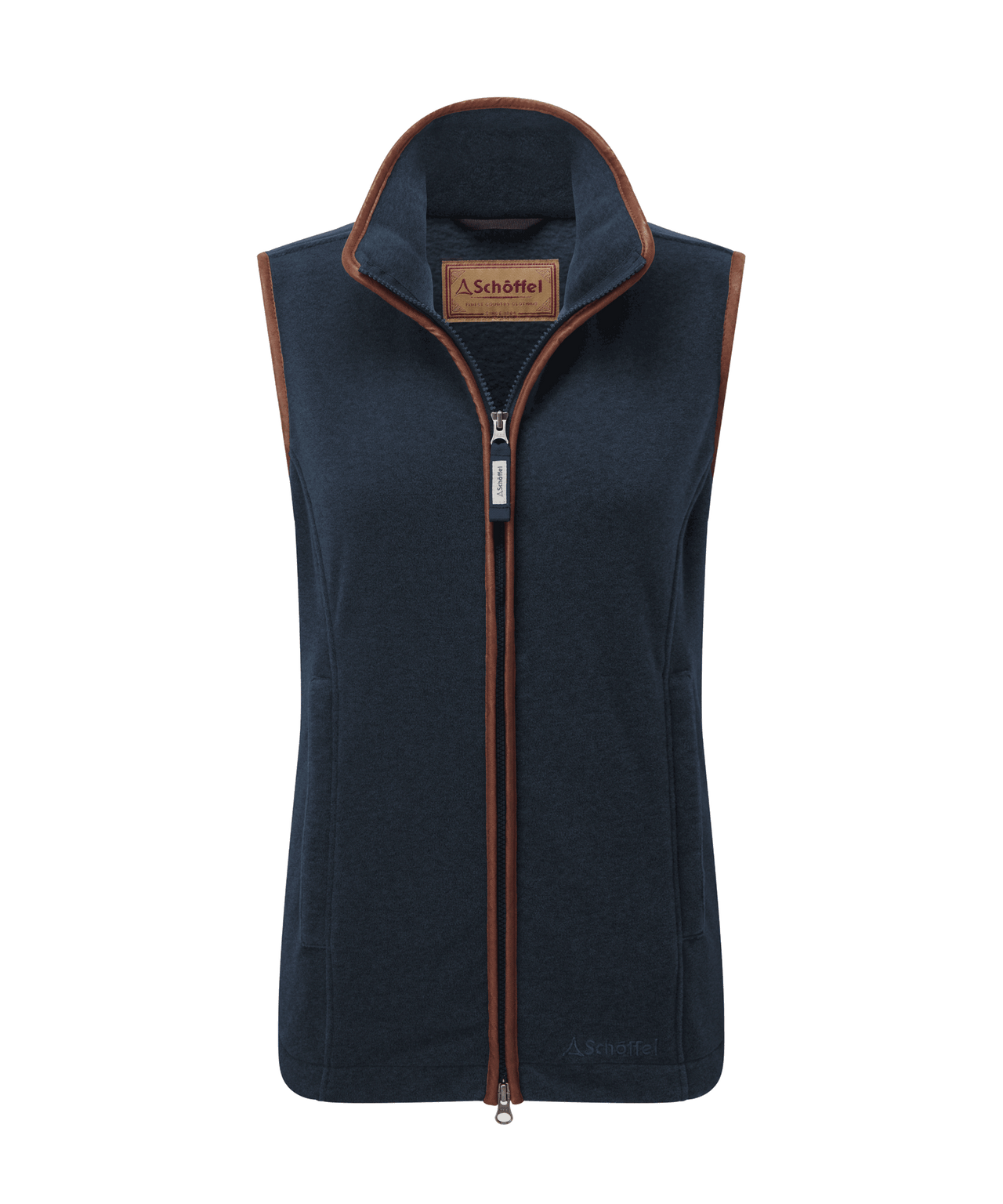 Lyndon Fleece Gilet Petrol Blue