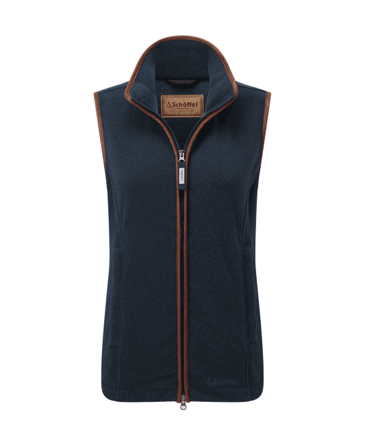 Lyndon Fleece Gilet Petrol Blue