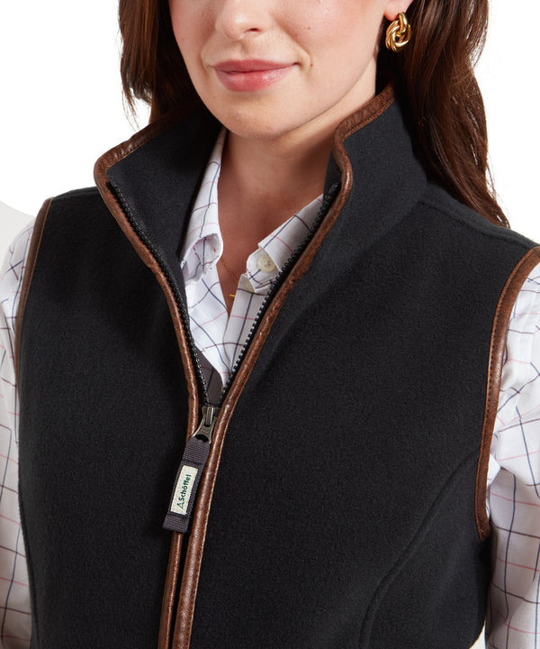 Lyndon Fleece Gilet Gunmetal